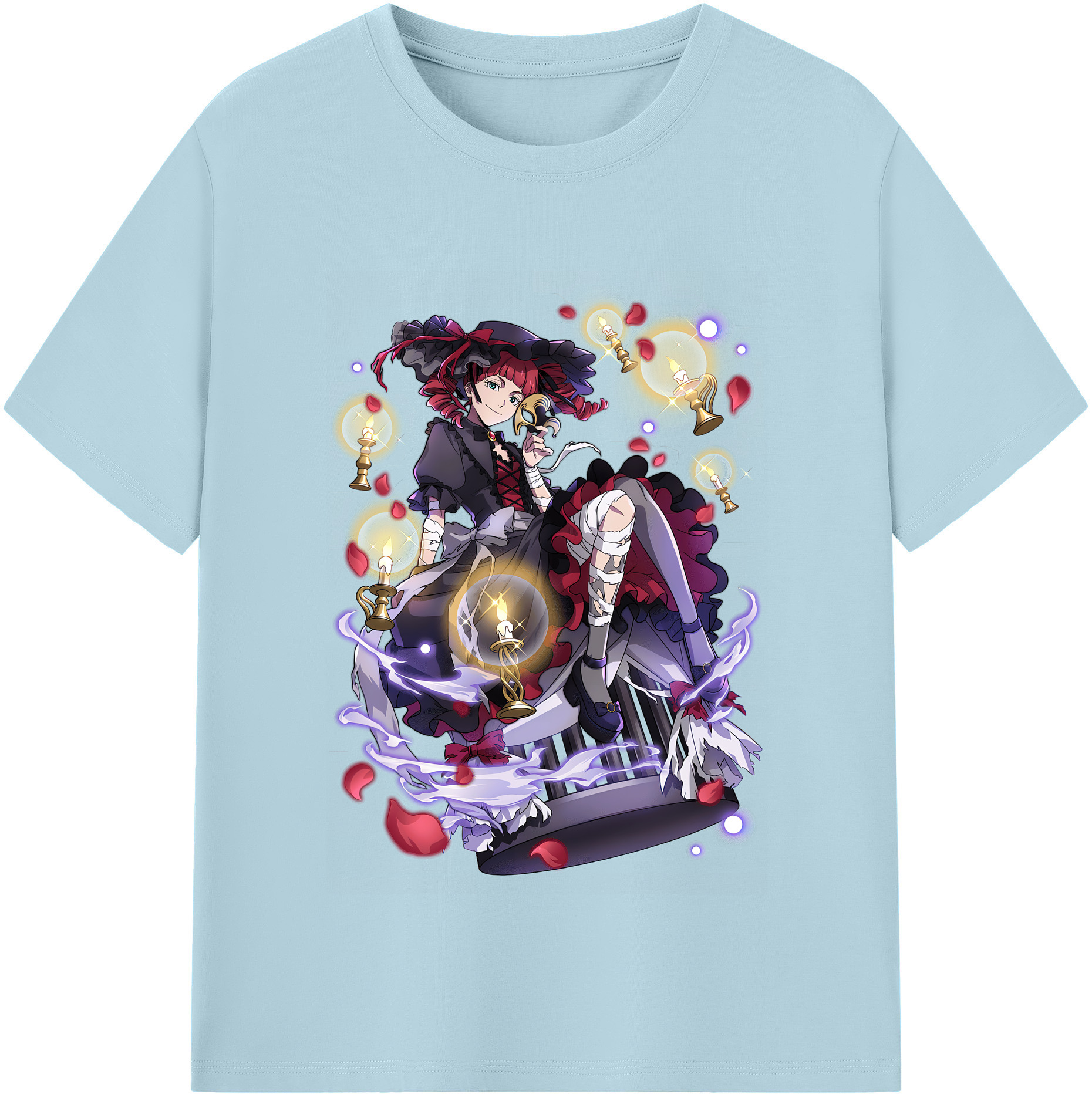 （画像用） 文豪ストレイドッグス Bungo Stray Dogs 綿100％半袖Tシャツ（フロントプリント）